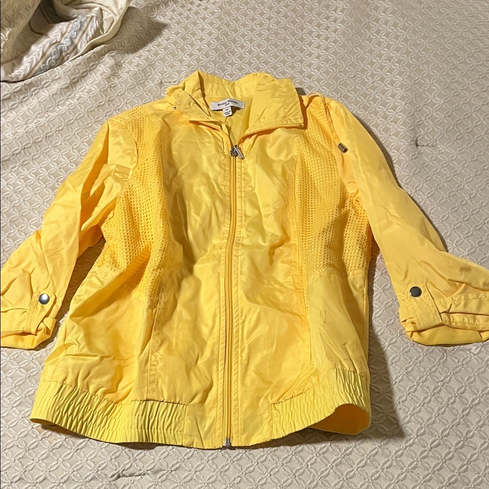 Studio Works Yellow Raincoat